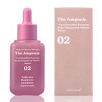 DERMASHARE The Ampoule Lactobacillus Rosa Damascena Flower Water 60ml Blemish Brightening Vegan Serum _ Made in Korea